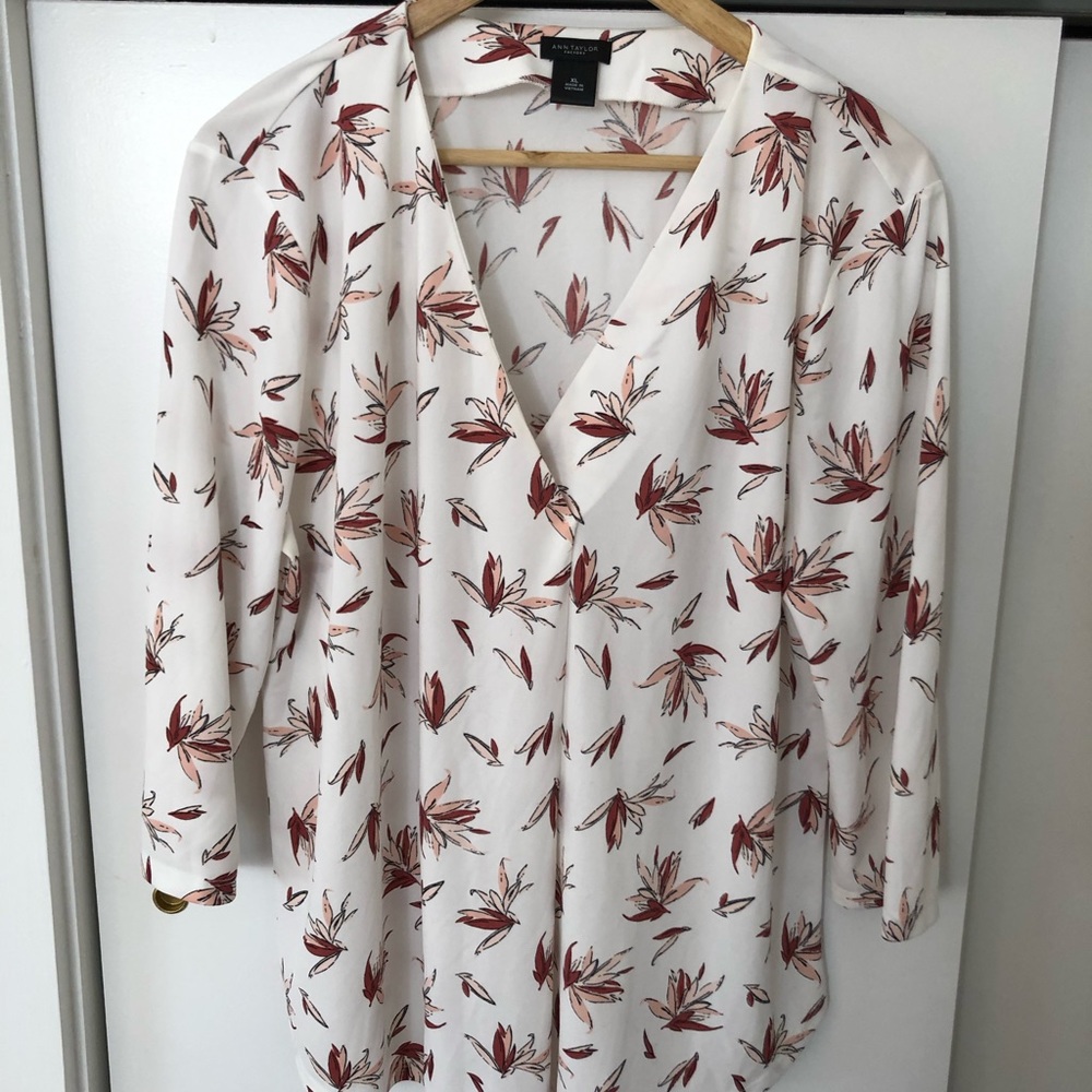 Flowy white blouse